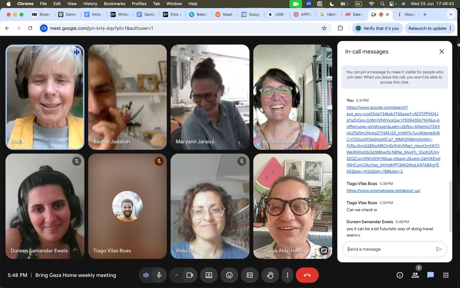 Online meeting Online meeting